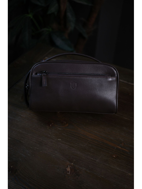 Hitit Bag Hakiki Deri El Çantası