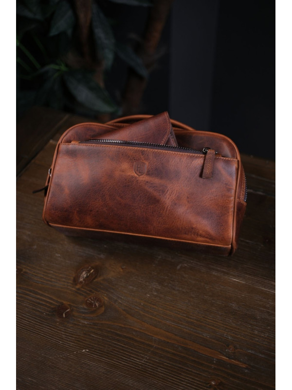 Hitit Bag Hakiki Deri El Çantası