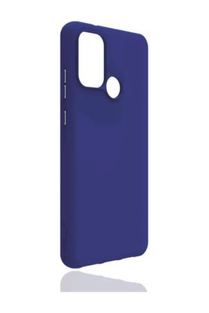 Casper Via F20 Kılıf Kamera Korumalı Silikon Rubber Arka Kapak Mavi