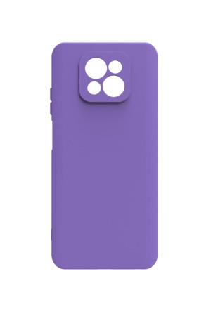 Casper Via M30 Kılıf Kamera Korumalı Silikon Rubber Arka Kapak Lila