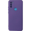 General Mobile GM 21 Plus Kılıf Kamera Korumalı Silikon Rubber Arka Kapak Mor