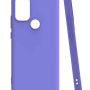 General Mobile GM 21 Pro Kılıf Kamera Korumalı Silikon Rubber Arka Kapak Lila