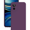 General Mobile GM 23 SE Kılıf Kamera Korumalı Silikon Rubber Arka Kapak Mor