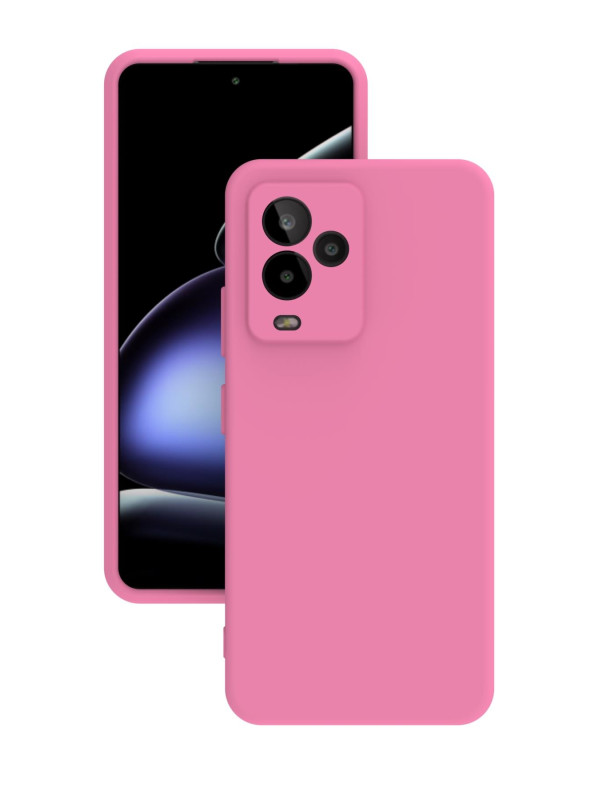 General Mobile Gm 24 Pro Kılıf Kamera Korumalı Silikon Rubber Arka Kapak Pembe