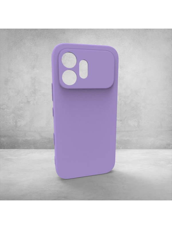 Honor 600 Uyumlu Kılıf Kamera Korumalı Silikon Rubber Arka Kapak Lila Honor 600 Uyumlu Kılıf Kamera Korumalı Silikon Rubber Arka Kapak Lila