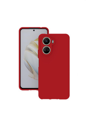 Huawei Nova 10 Se Kılıf Kamera Korumalı Silikon Rubber Arka Kapak Kırmızı
