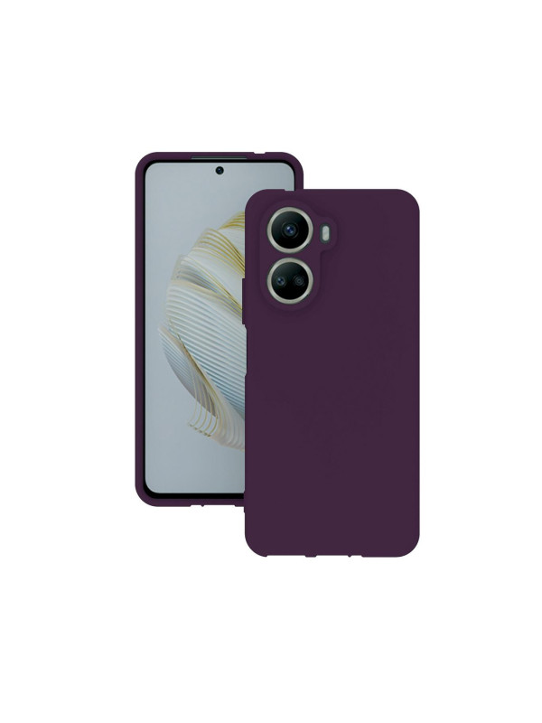 Huawei Nova 10 Se Kılıf Kamera Korumalı Silikon Rubber Arka Kapak Mor