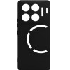 Infinix Gt 20 Pro Kılıf Kamera Korumalı Silikon Rubber Arka Kapak Siyah