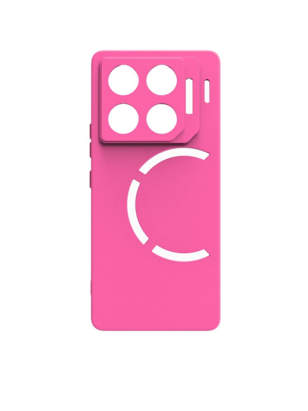 Infinix Gt 20 Pro Kılıf Kamera Korumalı Silikon Rubber Arka Kapak Pembe