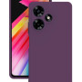 Infinix Hot 30 Play Kılıf Kamera Korumalı Silikon Rubber Arka Kapak Mor