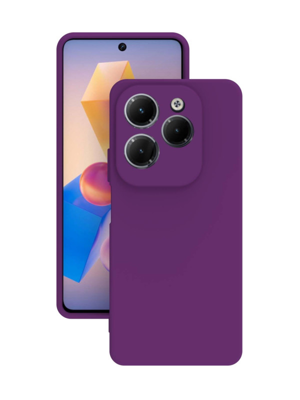 İnfinix Hot 40 Kılıf Kamera Korumalı Silikon Rubber Arka Kapak Mor İnfinix Hot 40 Kılıf Kamera Korumalı Silikon Rubber Arka Kapak Mor