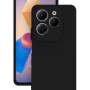 İnfinix Hot 40i Kılıf Kamera Korumalı Silikon Rubber Arka Kapak Siyah
