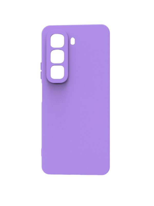 infinix Hot 50 5g Kılıf Kamera Korumalı Silikon Rubber Arka Kapak Lila infinix Hot 50 5g Kılıf Kamera Korumalı Silikon Rubber Arka Kapak Lila