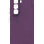 infinix Hot 50 Pro Kılıf Kamera Korumalı Silikon Rubber Arka Kapak Mor