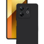 İnfinix Zero 30 4G Kılıf Kamera Korumalı Silikon Rubber Arka Kapak Siyah