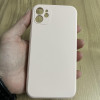 iPhone 11 Kılıf Kamera Korumalı Silikon Rubber Arka Kapak Pudra