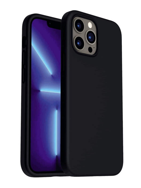 iPhone 12 Pro Kılıf Kamera Korumalı Silikon Rubber Arka Kapak Siyah iPhone 12 Pro Kılıf Kamera Korumalı Silikon Rubber Arka Kapak Siyah