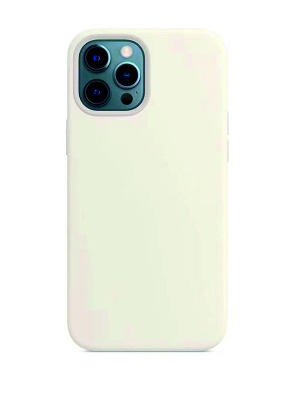 iPhone 12 Pro Max Kılıf Kamera Korumalı Silikon Rubber Arka Kapak Beyaz iPhone 12 Pro Max Kılıf Kamera Korumalı Silikon Rubber Arka Kapak Beyaz