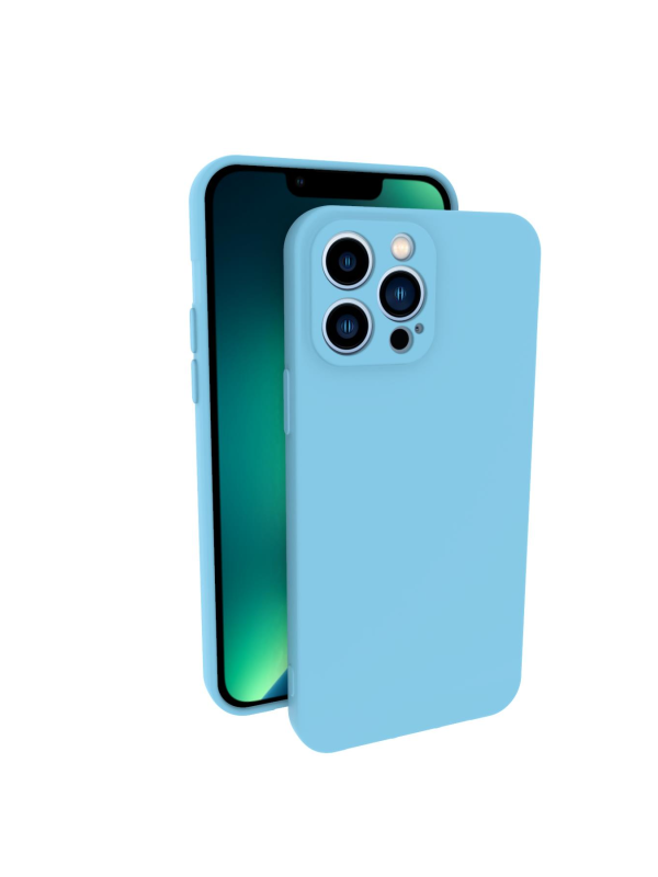 iPhone 14 Pro Max Kılıf Kamera Korumalı Silikon Rubber Arka Kapak AÇIK MAVİ iPhone 14 Pro Max Kılıf Kamera Korumalı Silikon Rubber Arka Kapak AÇIK MAVİ