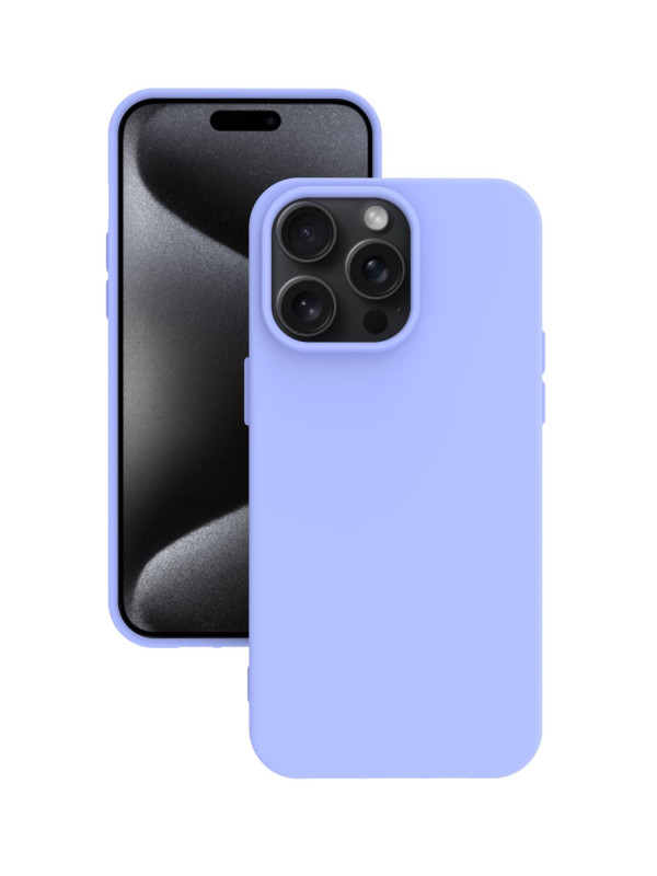 iPhone 15 Pro Max Kılıf Kamera Korumalı Silikon Rubber Arka Kapak Lila iPhone 15 Pro Max Kılıf Kamera Korumalı Silikon Rubber Arka Kapak Lila