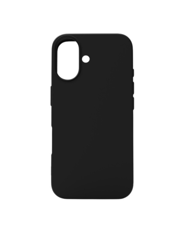iPhone 16 Kılıf Kamera Korumalı Silikon Rubber Arka Kapak Siyah iPhone 16 Kılıf Kamera Korumalı Silikon Rubber Arka Kapak Siyah
