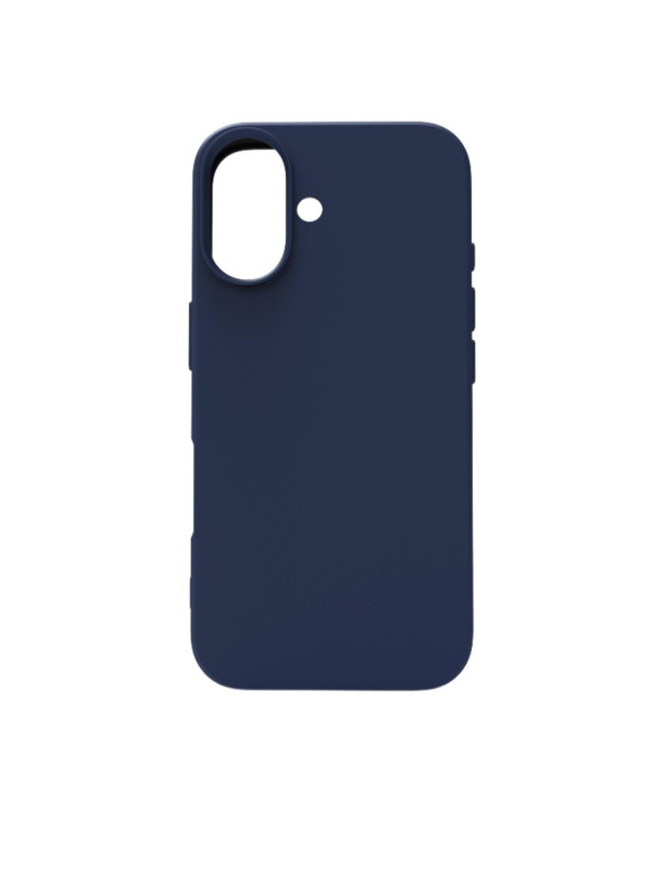 iPhone 16 Kılıf Kamera Korumalı Silikon Rubber Arka Kapak Lacivert