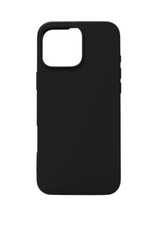 iPhone 16 Pro Max Kılıf Kamera Korumalı Silikon Rubber Arka Kapak Siyah iPhone 16 Pro Max Kılıf Kamera Korumalı Silikon Rubber Arka Kapak Siyah