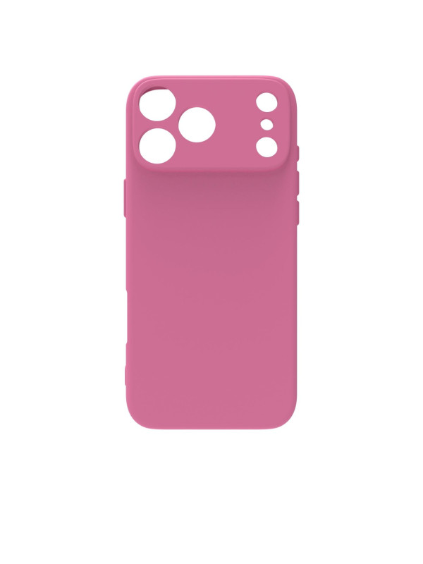 iPhone 17 Pro Max Kılıf Kamera Korumalı Silikon Rubber Arka Kapak Pembe iPhone 17 Pro Max Kılıf Kamera Korumalı Silikon Rubber Arka Kapak Pembe