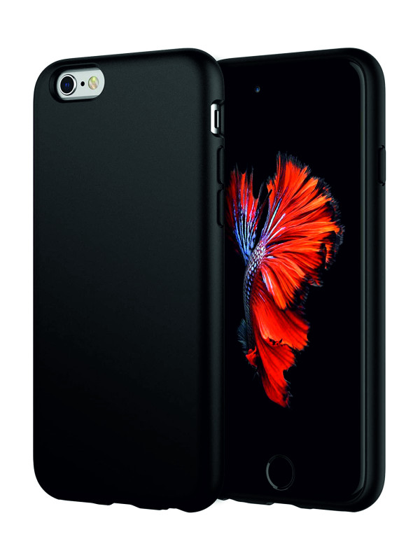 iPhone 7 Kılıf Kamera Korumalı Silikon Rubber Arka Kapak Siyah iPhone 7 Kılıf Kamera Korumalı Silikon Rubber Arka Kapak Siyah