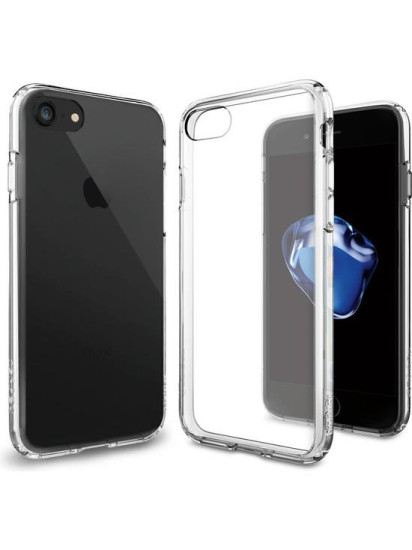 iPhone 8 Kılıf Kamera Korumalı Silikon Rubber Arka Kapak şeffaf