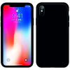 iPhone X Kılıf Kamera Korumalı Silikon Rubber Arka Kapak Siyah