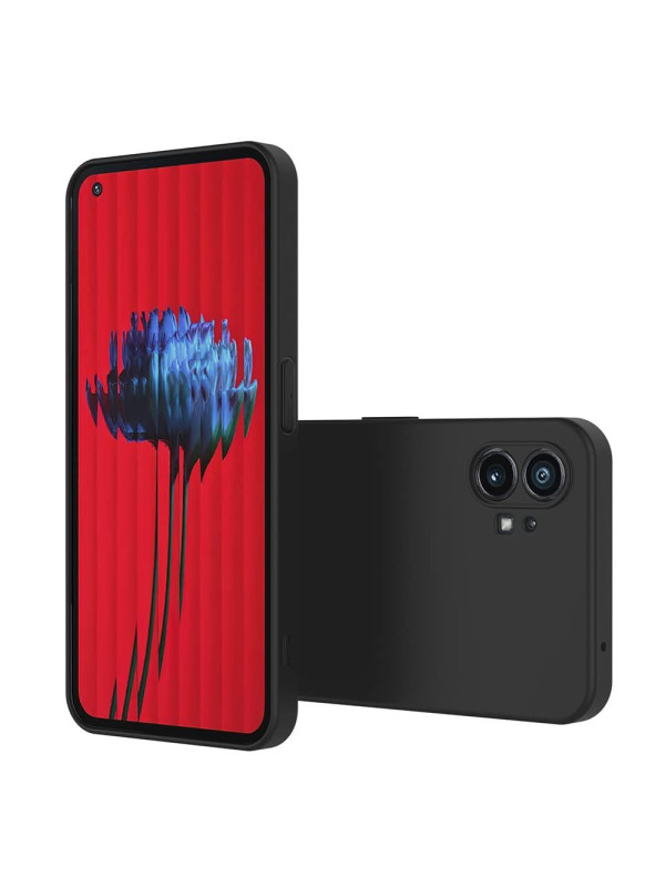 Nothing Phone 1 Kılıf Kamera Korumalı Silikon Arka Kapak Siyah Nothing Phone 1 Kılıf Kamera Korumalı Silikon Arka Kapak Siyah