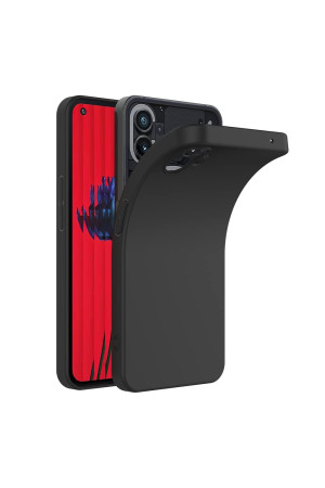 Nothing Phone 1 Kılıf Kamera Korumalı Silikon Arka Kapak Siyah Nothing Phone 1 Kılıf Kamera Korumalı Silikon Arka Kapak Siyah