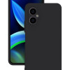 Omix X3 Kılıf Kamera Korumalı Silikon Rubber Arka Kapak Siyah