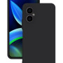Omix X3 Kılıf Kamera Korumalı Silikon Rubber Arka Kapak Siyah
