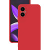Omix X5 Kılıf Kamera Korumalı Silikon Rubber Arka Kapak Kırmızı