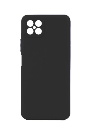 Omix X600 Kılıf Kamera Korumalı Silikon Rubber Arka Kapak Siyah