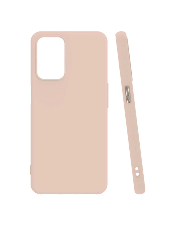 Oppo A55 4G Kılıf Kamera Korumalı Silikon Rubber Arka Kapak Pudra Oppo A55 4G Kılıf Kamera Korumalı Silikon Rubber Arka Kapak Pudra