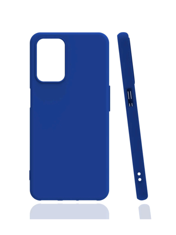 Oppo A55 4G Kılıf Kamera Korumalı Silikon Rubber Arka Kapak Mavi Oppo A55 4G Kılıf Kamera Korumalı Silikon Rubber Arka Kapak Mavi