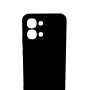 Oppo A6 Pro Kılıf Kamera Korumalı Silikon Rubber Arka Kapak Siyah