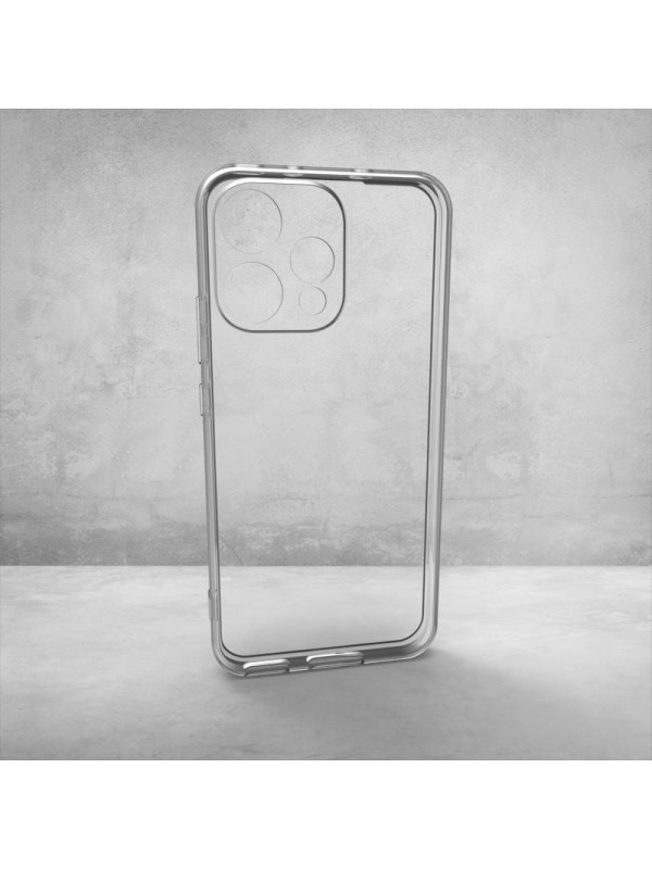 Oppo Reno 15 5G Uyumlu Kılıf Kamera Korumalı Silikon Rubber Arka Kapak Şeffaf