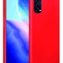Oppo Reno 5 Kılıf Kamera Korumalı Silikon Rubber Arka Kapak Kırmızı