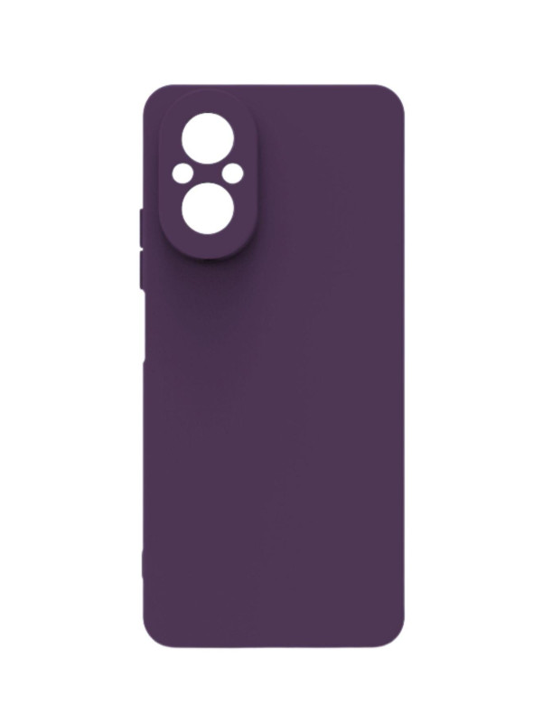 Realme 12 Lite Kılıf Kamera Korumalı Silikon Rubber Arka Kapak Lila