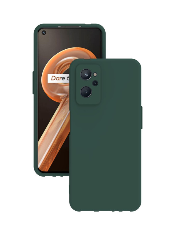 Realme 9i Kılıf Kamera Korumalı Silikon Rubber Arka Kapak Haki Realme 9i Kılıf Kamera Korumalı Silikon Rubber Arka Kapak Haki