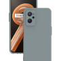 Realme 9i Kılıf Kamera Korumalı Silikon Rubber Arka Kapak Gri
