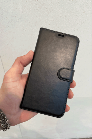 Realme C21 Cüzdanlı Kapaklı Kılıf Kartlıklı Standlı Kopçalı Lacivert