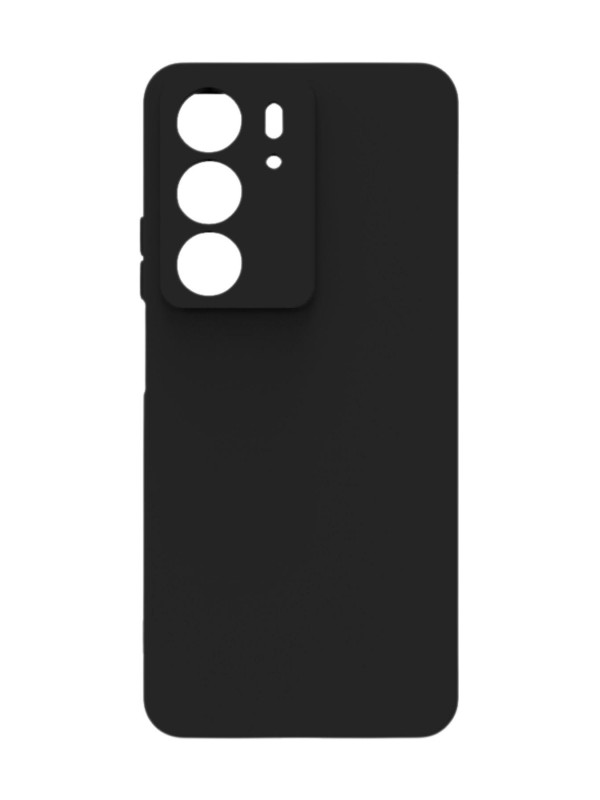Realme C75 4G Kılıf Kamera Korumalı Silikon Rubber Arka Kapak Siyah
