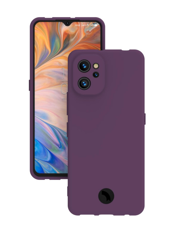 Reeder S19 Max Pro Kılıf Kamera Korumalı Silikon Rubber Arka Kapak Mor