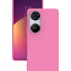 Reeder S19 Max Pro S Edge Kılıf Kamera Korumalı Silikon Rubber Arka Kapak Pembe