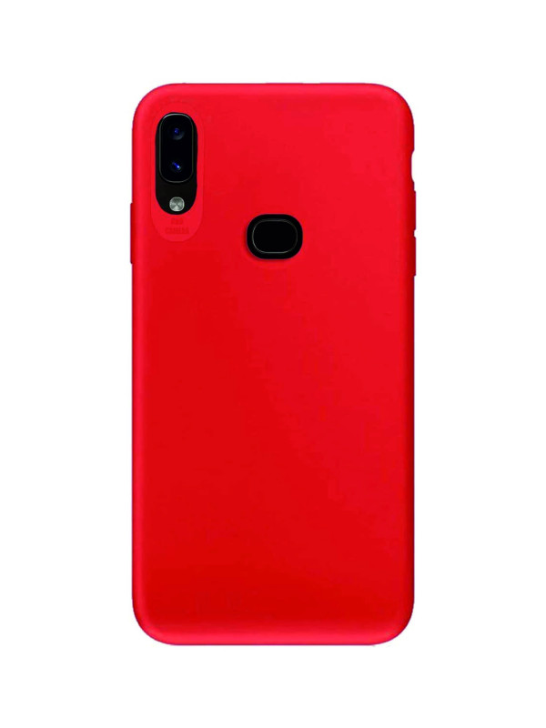Samsung Galaxy A10s Kılıf Kamera Korumalı Silikon Rubber Arka Kapak Kırmızı Samsung Galaxy A10s Kılıf Kamera Korumalı Silikon Rubber Arka Kapak Kırmızı